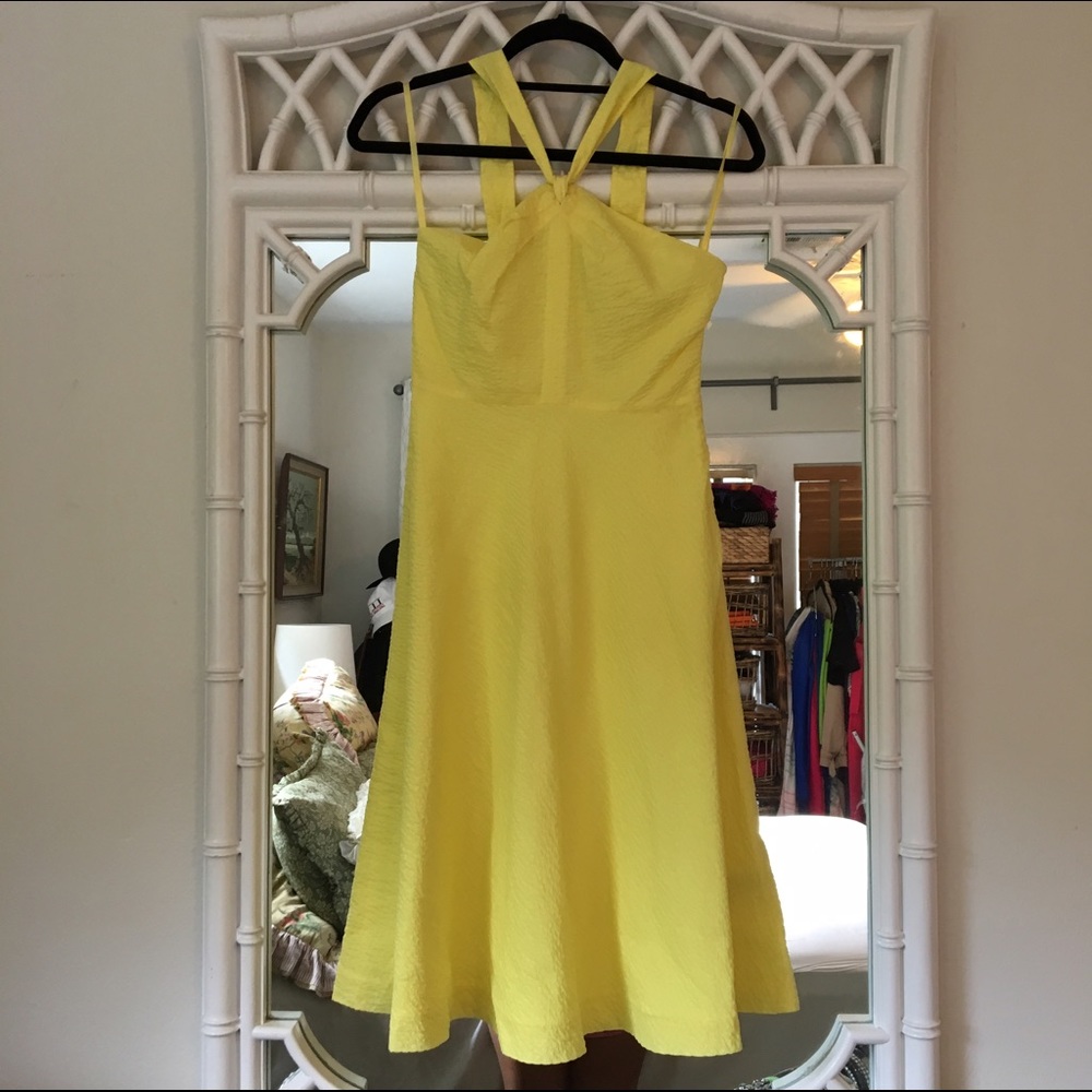 J. Crew Yellow Sundress